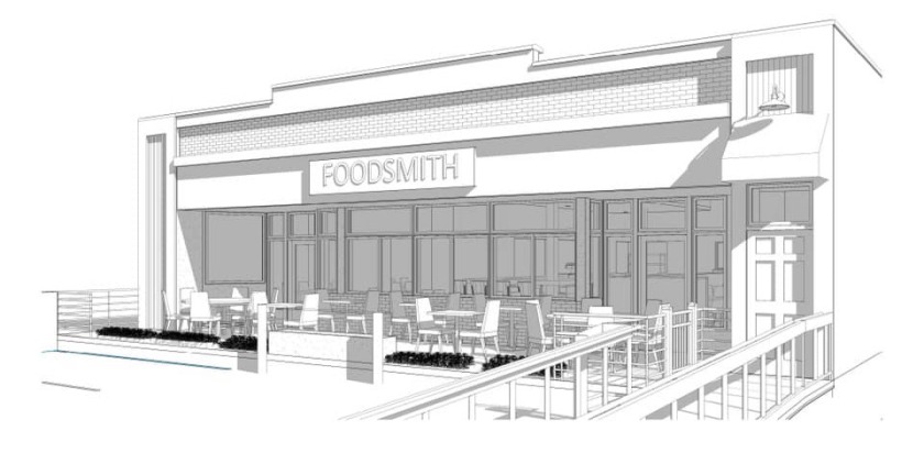 Foodsmith architectural drawing