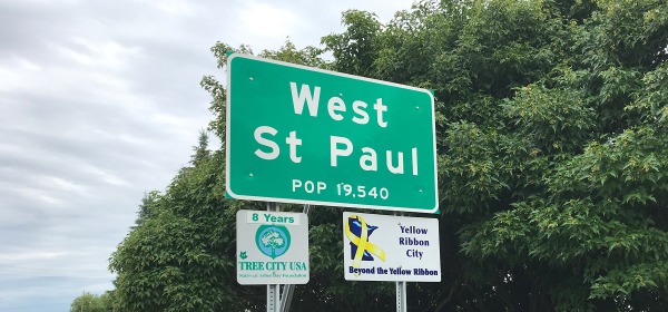 West St. Paul sign