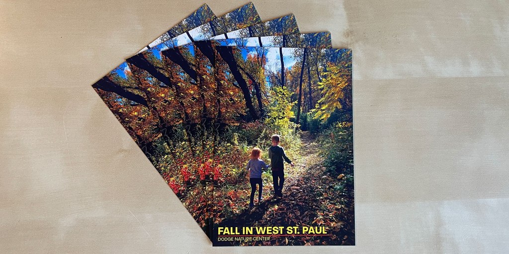 Fall in West St. Paul Postcard (photo by Emily Leon)