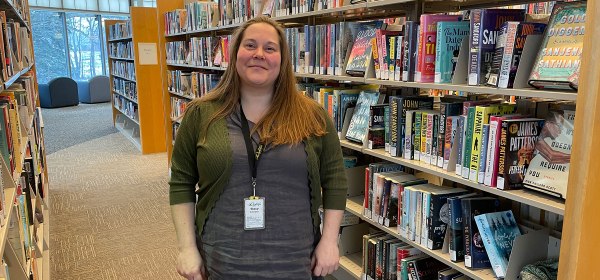 Wentworth Library Branch Manager Stacy Lenarz.